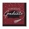 Creative Converting School Spirit Burgundy Graduation Beverage Napkins 108 Count